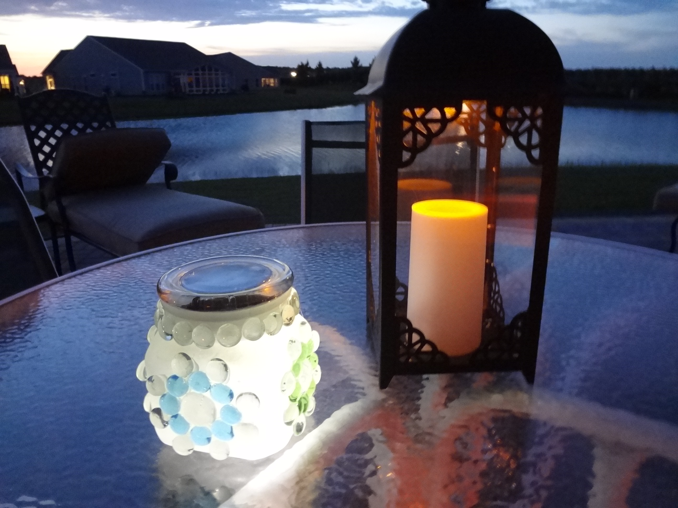 DIY Patio Lights for Less Than $5
